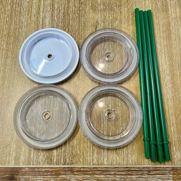 Starbucks Cold Cup Tumbler Replacement Lids & Straws - Picture 3 of 3